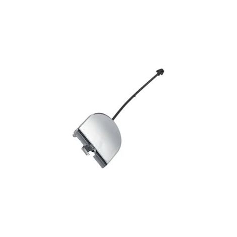 Se trata de un protector cromado para el gancho de remolque del parachoques trasero de vehículos MACSYS, una pieza de repuesto para Fiat 500 (2007-2012), número de pieza automotriz 735455393.