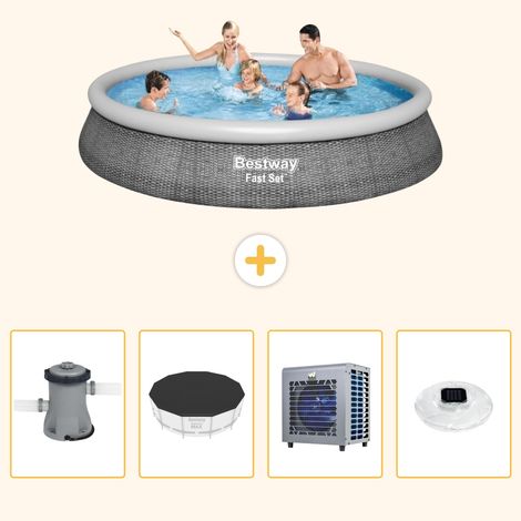 Bestway Bestway Fast Set Ronde - 396x84 cm - 5-pièces S175 (1/5)