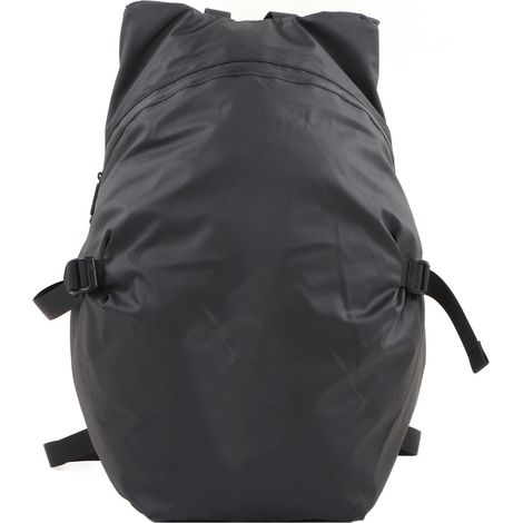 Casque Sac à dos Grande Capacité Réfléchissant Imperméable Noir Sac à dos Moto Pour Voyage Camping Vélo Rangement (1/5)