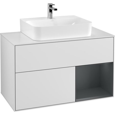 Villeroy & Boch G121HGMT Meuble sous-lavabo Finion G12 (1/2)