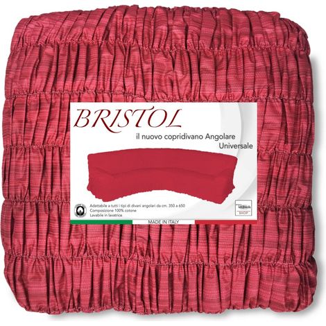COPRIDIVANO Angolare UNIVERSALE BRISTOL BORDÒ Unito