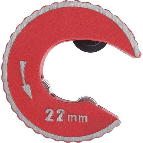 Coupe-Tube, Coupe-Tube à Cliquet pour Tuyau en Cuivre pour éliminer Les Bavures Externes, Coupe-Tube en Cuivre en Alliage de Zinc pour Tuyau en Cuivre de 22 Mm (1/5)