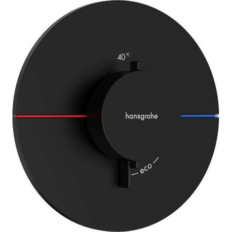 Hansgrohe ShowerSelect Comfort - Unterputz-Thermostatarmatur, schwarz matt 15559670 (1/3)