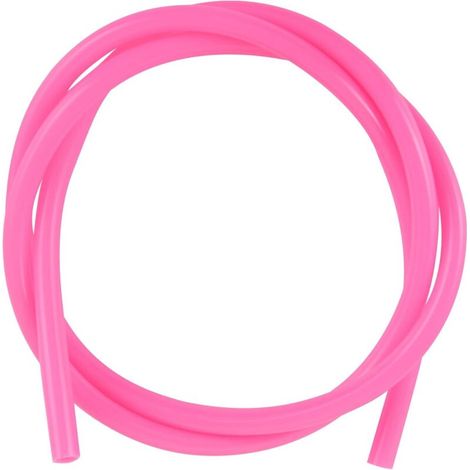 GOOFIT 5mm Tube essence moto carburateur de carburant universel Remplacement pour Pit Bike cyclomoteur ATV Quad vélo moteur rose