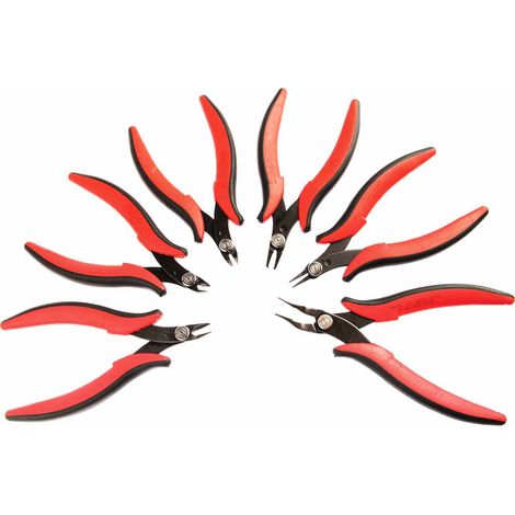 Jeu de pinces RS PRO, L. (hors tout) 309 mm, 6 pièces ( Prix pour 1 )