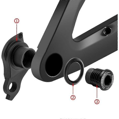 Adaptateur de patte de dérailleur arrière M12X1.0 pour cadre SRAM UDH, fixation M12-1.0 (1/5)