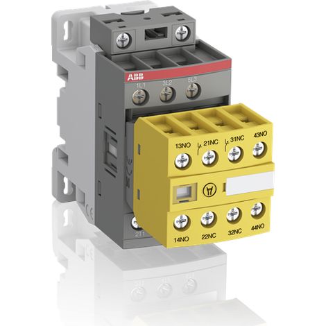 Contacteur SAFety AFS 4kW AC3-3P+2NO+2NF-24...60Vac 1SBL137082R1122 ABB H300544