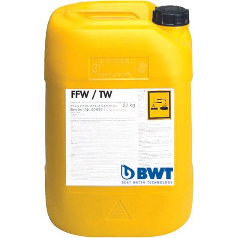 BWT Détartrage rapide FFW/ZN, 20 kg Solution de calcaire et de rouille, 60977