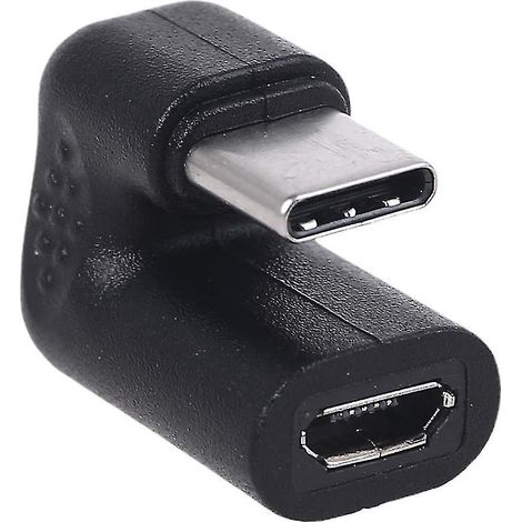 Adaptateur universel USB-C mâle vers micro-USB femelle pour téléphone