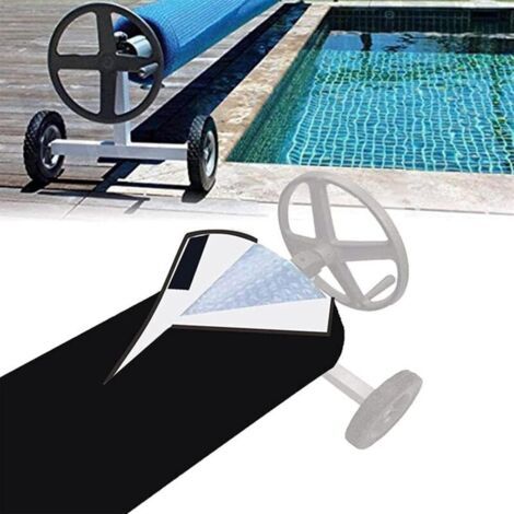 NALOOKAMIC Housse Bache de Protection Imperméable et Résistante pour Enrouleur Solaire, Enrouleur Bache Piscine pour Piscines, Enrouleur de Couverture de Piscine Couverture Solaire, Couverture Enroule