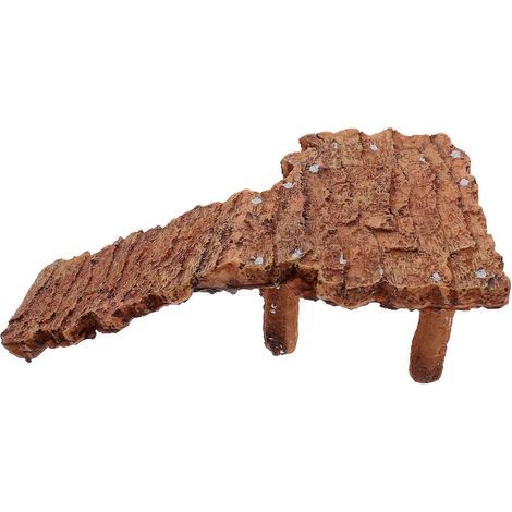 Ruheplattform für Reptilien, Kletterplattform für Schildkröten, Dekoration für Aquarium und Steingarten – 15 x 9 cm (1/3)