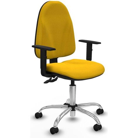 Piqueras y Crespo Algarra CPDM silla de oficina amarilla (1/3)