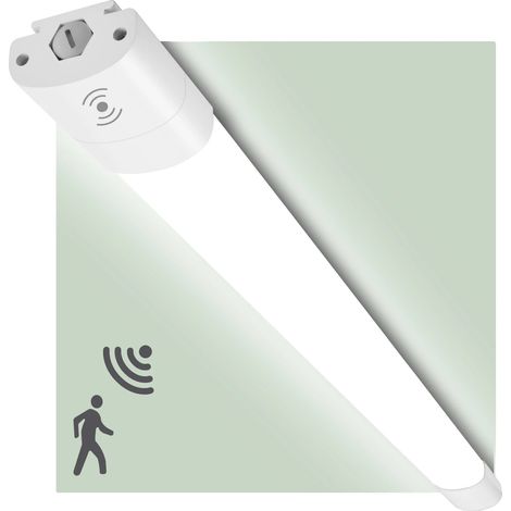 Plafonnier, Capteur de Mouvement, Protection IP66, 1PC, Lumière neutre-b, BLANC-b (1/2)