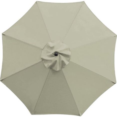 Telo di ricambio per ombrellone con 8 stecche, resistente ai raggi UV (solo la parte superiore). Adatto alla maggior parte degli ombrelloni da giardino, patio e spiaggia. (1/5)