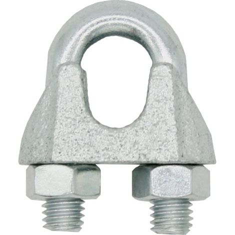 MAGGI GROUP - 4 PEZZI - MORSETTI PER FUNE DIN 741 IN ACCIAIO INOX 316 - M4