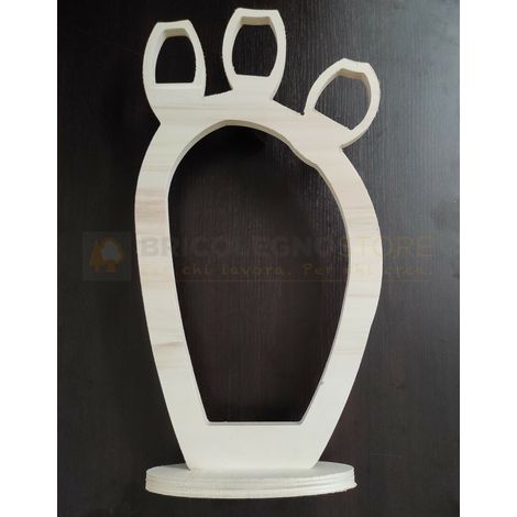 Telai per luminarie del salento in pioppo per luci led da arredo varie sagome dimensione disponibile: sag 33 misura h 600 x l 300 mm