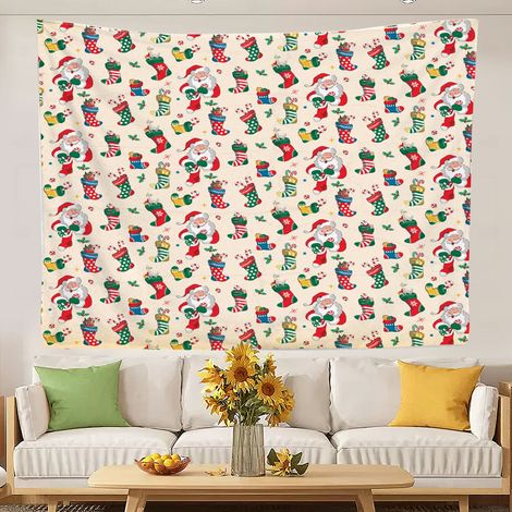 tapisserie esthétique et tendance pour la chambre à coucher, nappes et décorations murales 150x130cm (1/5)