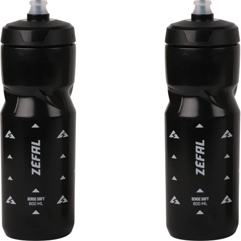 Lot de 2 Bidon, Souplesse Polypropylène, Tétine Silicone, Sans BPA, Vélo et VTT (1/5)
