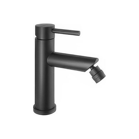 Miscelatore Bidet Gedy Garda Nero Opaco in Acciaio Inox AISI 304 con Aeratore Orientabile