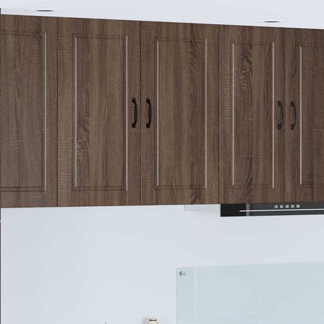 Küchenschrank Braun Eichen-Optik 80 x 31 x 80 cm Holzwerkstoff