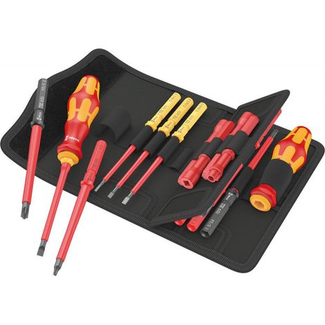 Wera Kraftform Kompakt VDE 18 Imperial 1 Elektriker Wechselklingen-Set