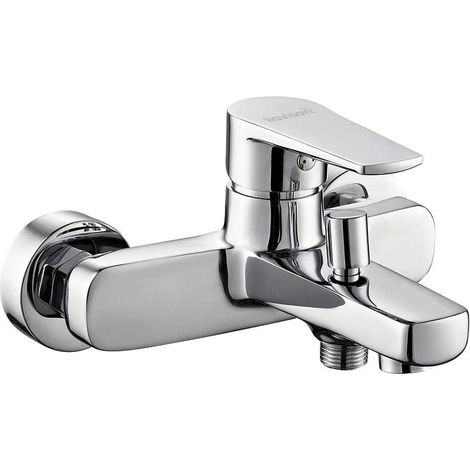 Kibath Grifo de Bañera monomando ASTRO acabado CROMO brillo fabricado en latón (1/5)