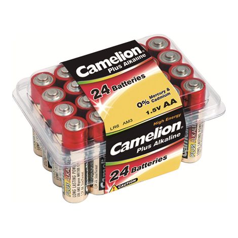 Camelion AA/LR6 Plus Alcalina 24 unidades LR6-PB24 (1/2)