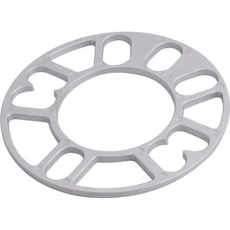 Universel Entretoises Roues, 5MM Entretoises de Roue de Voiture Élargisseurs de Voie Entretoise de Roue en Métal Joints de Moyeu de Roue Élargis Modifiés