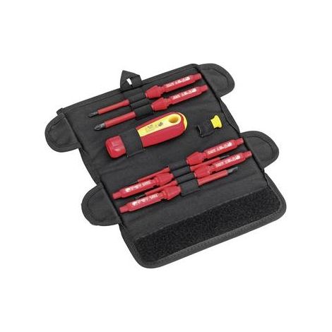 Cimco destornilladores aislados VDE 8 piezas rojo 1000 V AC