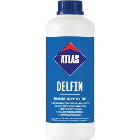 Impregnante Atlas Delfin para azulejos y lechadas 1l (1/2)