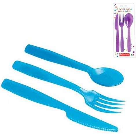Cuchillos para bebé pz.3 Cosmoplast