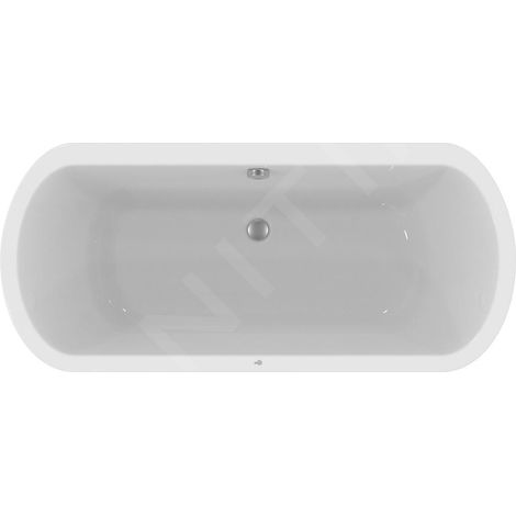 Ideal Standard – Baignoire ovale 1800x800 mm – Acrylique sanitaire renforcé – Évacuation centrale – Montage à habiller – K275601 (1/3)