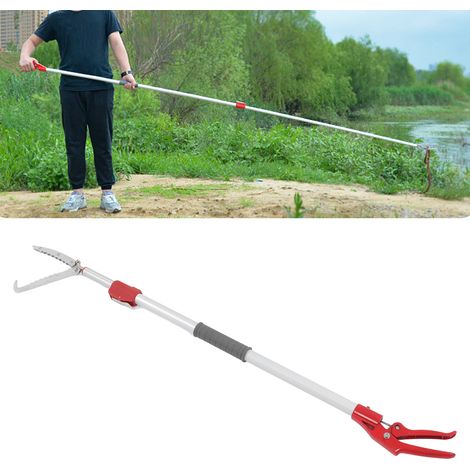 Pinces télescopiques allongées et renforcées pour la pêche à l'anguille et à la loche sur la plage (1/5)