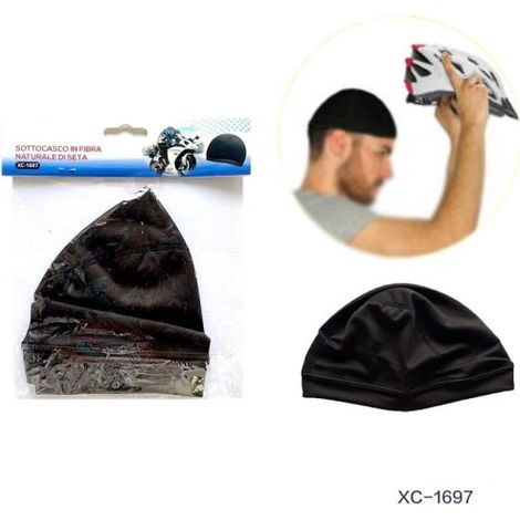 Casque En Fibre De Soie Naturelle Pour Motos Et Vélos Noir Xc-1697