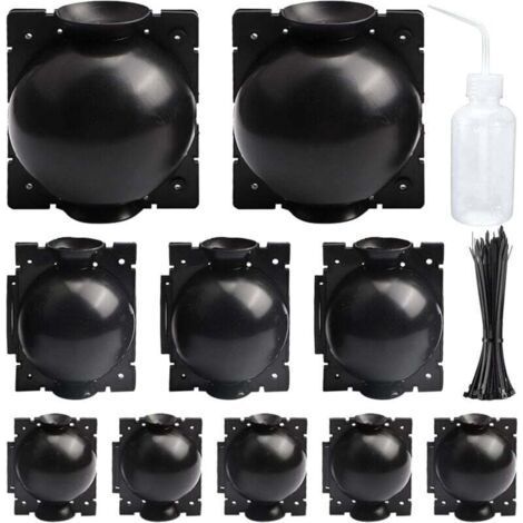 10 Aerial Layering Balls with Nylon Ties and 250ml Watering Bottle for Plant Cuttings (1/4)