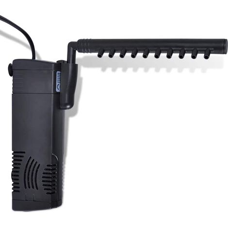 Filtro Pompa per acquario a carbone attivo 300L/h vidaXL