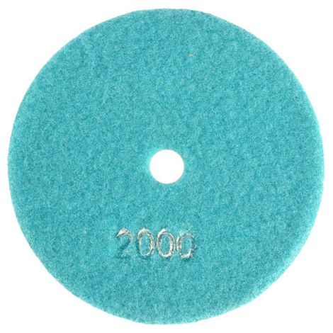 Tampon de Polissage Diamant Abrasif, Disque de Meulage de Roue Diamantée, Disques de Meulage, Pièces d'outils de Finition électriques pour Granit, Béton, Marbre (2000) (1/5)