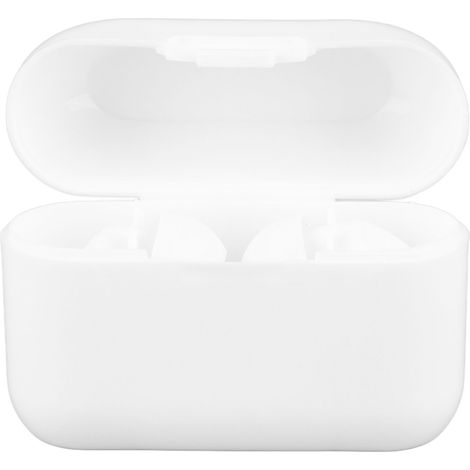 Paires de bouchons d'oreille en silicone antibruit, réutilisables, étanches, pour dormir, en forme de bouée, blancs (1/5)