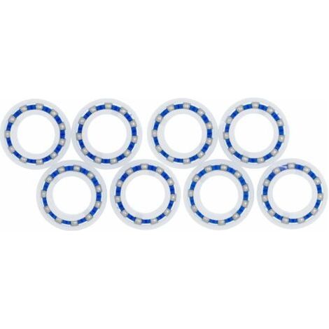 Juego de 8 rodamientos de bolas adaptables para la rueda del robot limpiafondos Polaris 280 180 C60 C-60