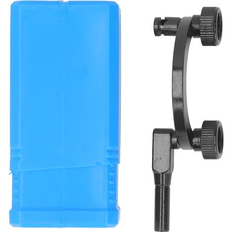 Soporte de centrado para comparador de cuadrante, vástago de 8 mm, orificio de 4 mm, soporte semicircular para comparador de cuadrante. (1/5)