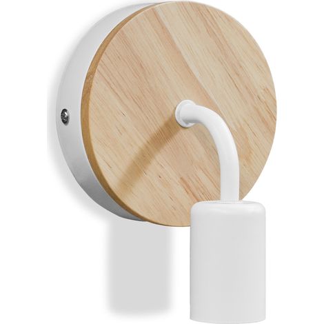 Wall Mounted Lamp - Scandinavian Style - Bruno White