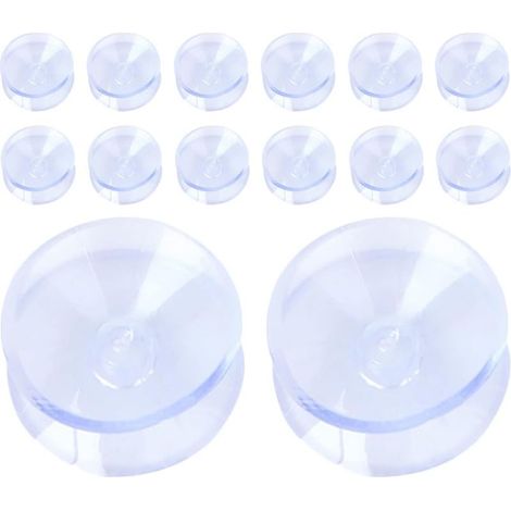 de 16 patins antid rapants transparents pour tables en verre