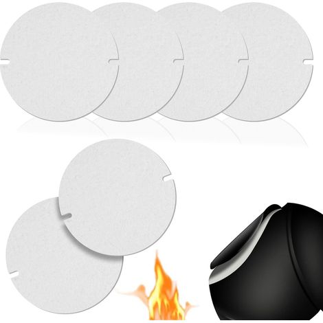 Feutre en fibre céramique pour joints haute température, tapis résistant et durable pour poêles à bois et à granulés, installation facile et non toxique (6 feuilles)-AquaForge (1/5)