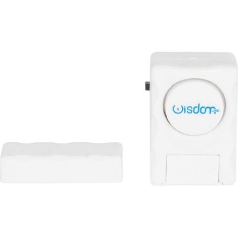 Wisdom - Allarme Sensore Per Porte Finestre Antifurto Per Casa Ufficio A Batteria Xc-1973 - (1/4)
