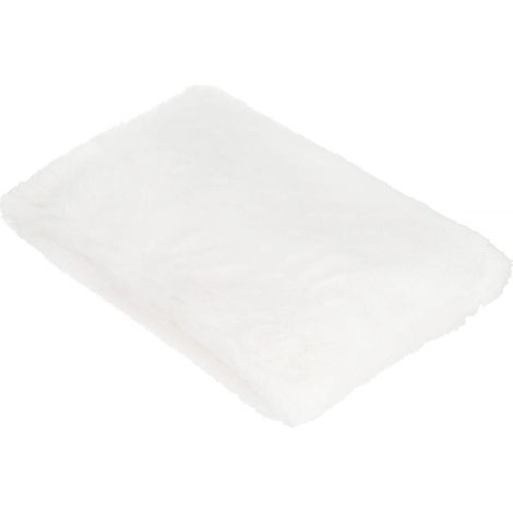 COPERTA PELUCHE GRASSO copriletto double-face per letto 160x200 cm PLAID MORBIDO (1/5)
