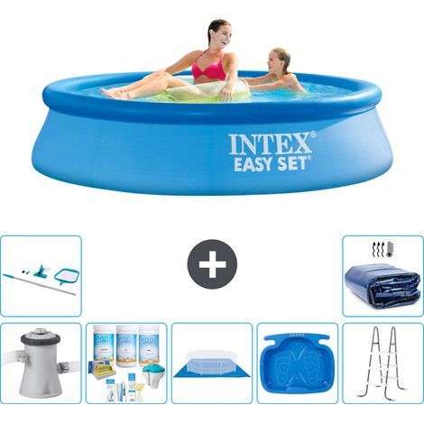 Intex Piscina Easy Set Redonda - 244x61 cm - 8-piezas S20205 (1/5)