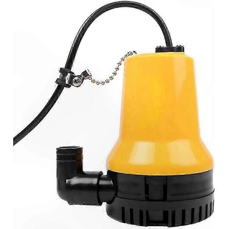 Pompe solaire submersible 60W, 24V CC, adaptée aux systèmes d'irrigation de jardin, débit maximal 4500 litres/heure, hauteur de refoulement 5 mètres. (1/5)