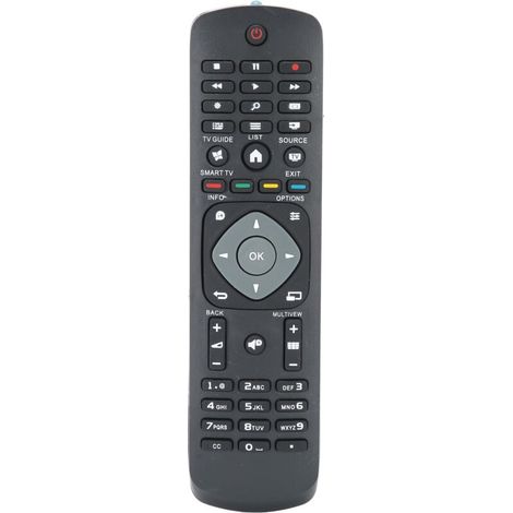 Télécommande universelle de remplacement pour téléviseur intelligent Philips LCD D (1/5)