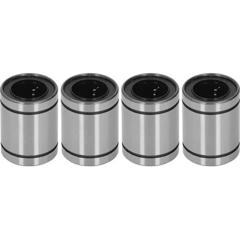 4 pièces de paliers linéaires en acier, diamètre intérieur 20 mm, diamètre extérieur 32 mm, largeur 48 mm, pour machines LM20UU (1/5)