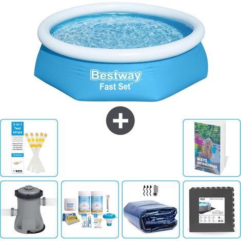 Bestway Fast Set Rund - 244x61 cm - 7-teilig S233